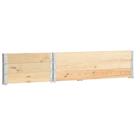 Vidaxl Παρτέρια Υπερυψωμένα 3 Τεμ. 50x150 Εκ. Από Μασίφ Ξύλο Πεύκου image 3