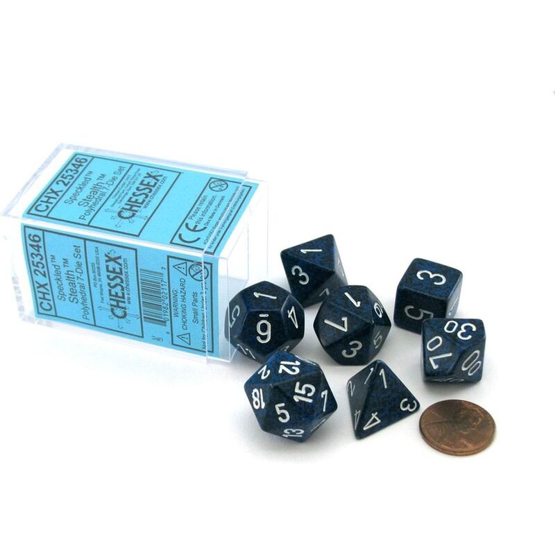 CHESSEX Chessex Speckled - Stealth CHESSEX