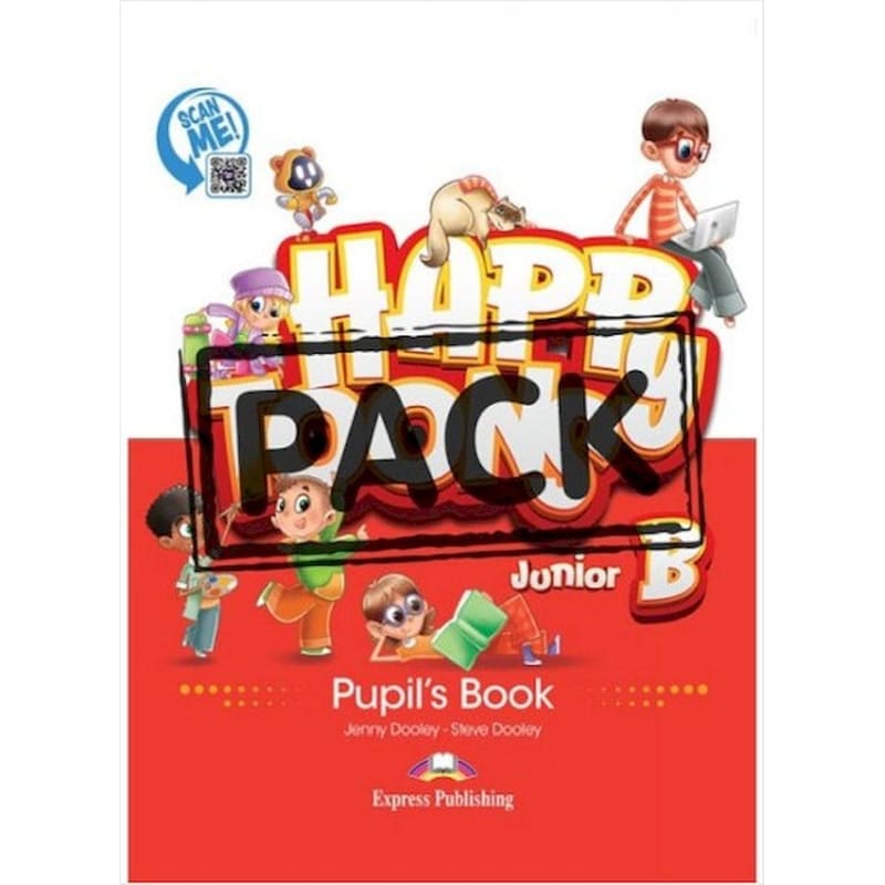 Happy Toons Junior B Pupils Book Pack ( + Digibooks App)