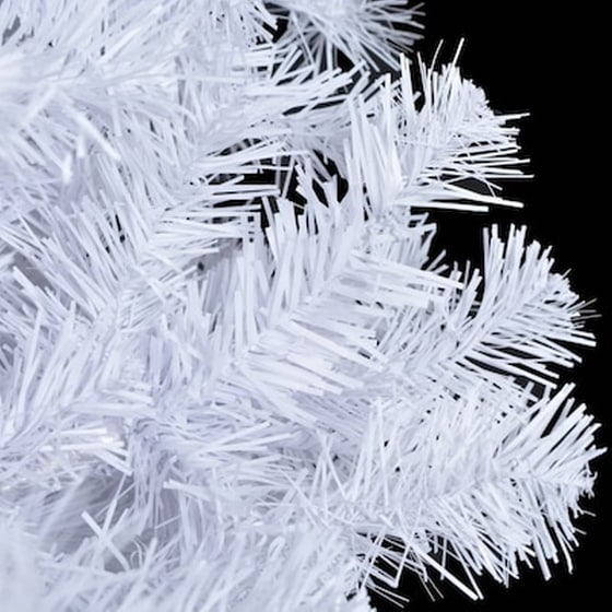 Χριστουγεννιάτικο Δέντρο VidaXL Κλασικό 1.80m - Λευκό image 4