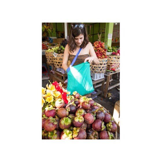 Τσάντα Shopper Ticket To The Moon Burgundy/Dark Grey 40L image 5