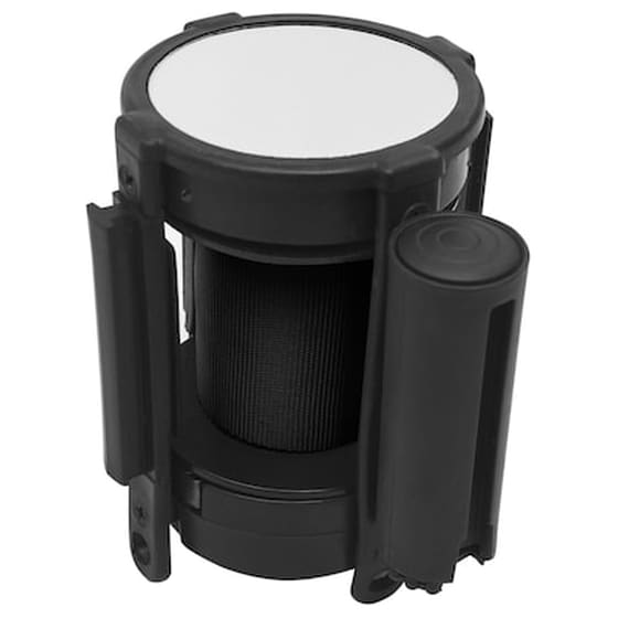 Vidaxl Διαχωριστικός Ιμάντας Ανασυρόμενος Μαύρος 200 Εκ. image 0