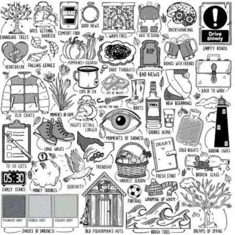 Autumn Variations (LP White)