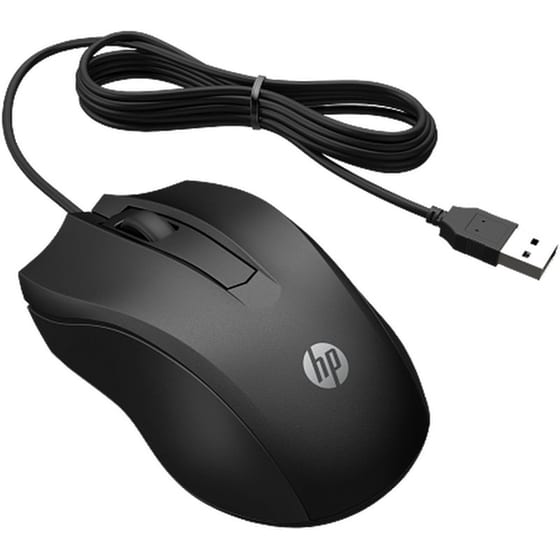 HP Wired Mouse 105 Ενσύρματο Ποντίκι Black image 1