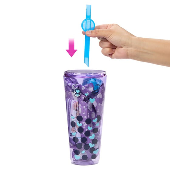 Κούκλα Barbie Pop Reveal Bubble Tea Purple - Ροφήμα Taro image 1