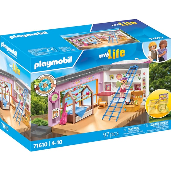 PLAYMOBIL® Μοντέρνο Παιδικό Δωμάτιο (71610) image 0
