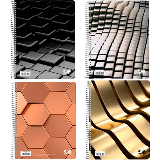 Τετράδιο Σπιράλ GLOBUS Β5 2 Θεμάτων (1 Τεμάχιο) image 0