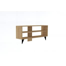 Έπιπλο Τηλεόρασης Prima Μοριοσανίδα 120x29.6x50 cm - Καφέ