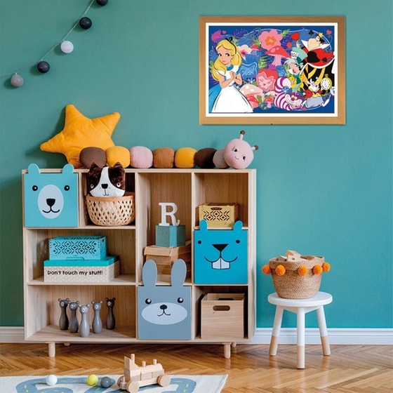 Παιδικό Παζλ Clementoni Supercolor Disney Αλίκη Στη Χώρα Των Θαυμάτων (104 Κομμάτια) image 5