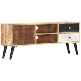 Έπιπλο Τηλεόρασης VidaXL Ξύλινο 115x30x47cm - Πολύχρωμο