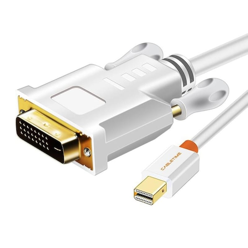 CABLETIME Καλώδιο Cabletime Av588 DVI-D male σε Mini DisplayPort male - 1.8m