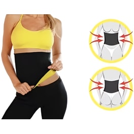 Ζώνη Εφίδρωσης & Αδυνατίσματος Hot Shapers A-438 2XLarge  - Μαύρο