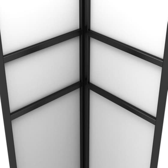 Κιόσκι Vidaxl Ατσάλινο με Διπλή Οροφή 3x3m - Λευκό image 3