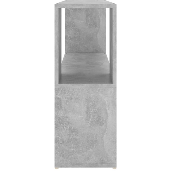 Βιβλιοθήκη VidaXL από Μοριοσανίδα 100x24x63cm - Γκρι image 4