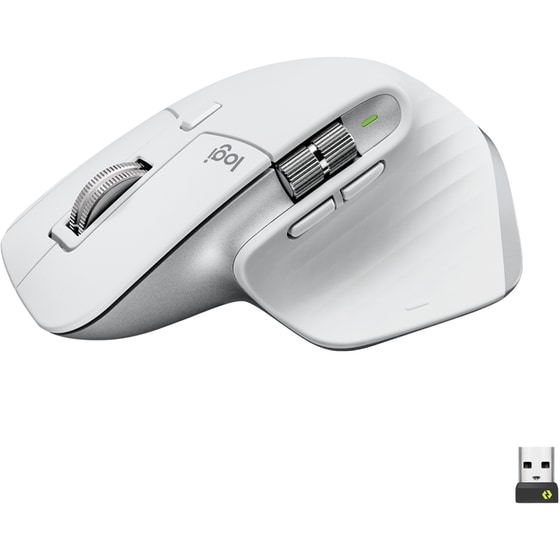 Logitech MX Master 3S Ασύρματο Εργονομικό Bluetooth Ποντίκι Pale Gray image 0