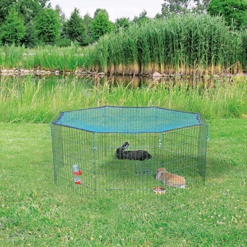 Trixie Κλουβί Ζώων Εξ. Χώρου Με Προστατευτικό Δίχτυ Πράσινο 60×57 Εκ.