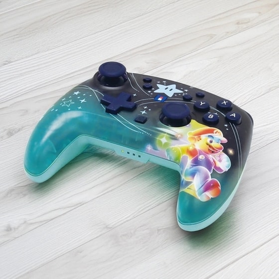 Hori Horipad Turbo Ασύρματο για Switch 2 Universe Mario - Blue image 3
