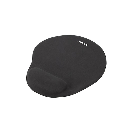 Natec Ergonomic Marmot Mouse Pad 245mm με Στήριγμα καρπού Μαύρο image 0