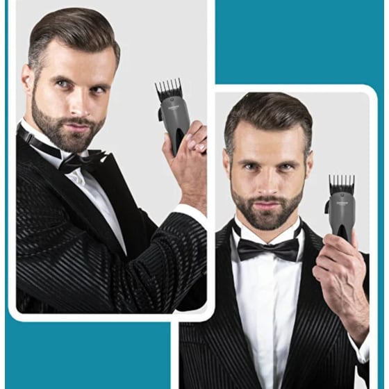 GOLDMASTER GM-8134 Arista Κουρευτική Μηχανή Επαναφορτιζόμενη Ανθρακί image 8