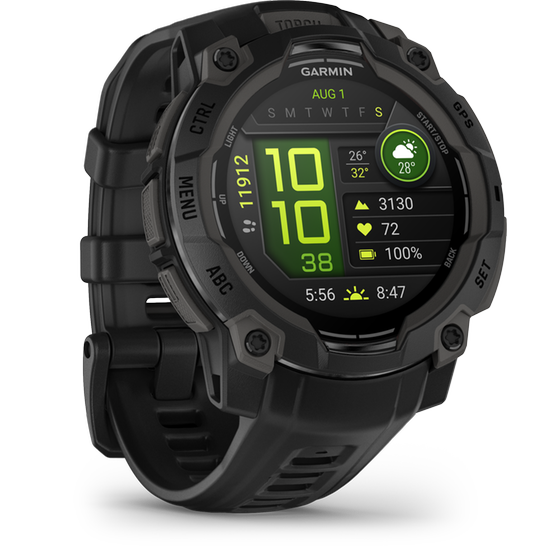 Smartwatch Garmin Instinct 3 Amoled 45mm - Black image 2