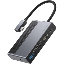 Docking Station Baseus CAHUB-DA0G 6-Port USB 3.0 συμβατό με USB-C