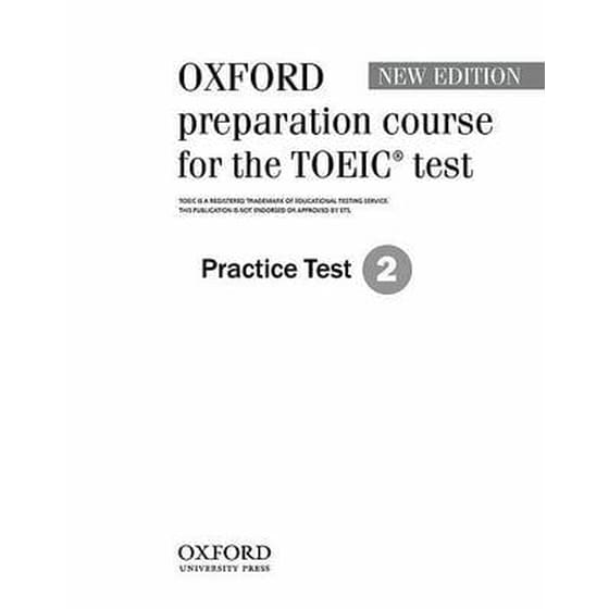 Oxford preparation course for the TOEIC (R) test: Practice Test 2 image 0