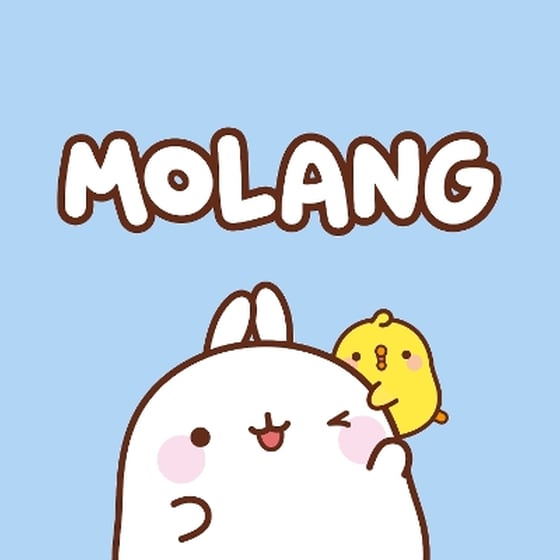Molang: Dress-up Cuties: A Cosy Colouring Book image 0