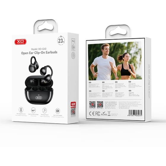 Ακουστικά Bluetooth XO G40 - Pearl Black image 3