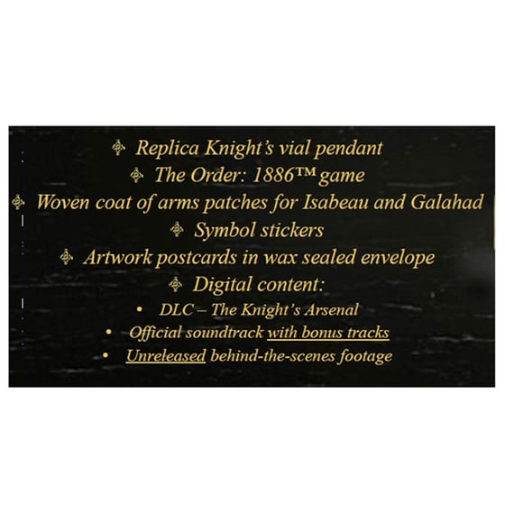 PS4 Game - The Order: 1886 Collector's Edition image 2