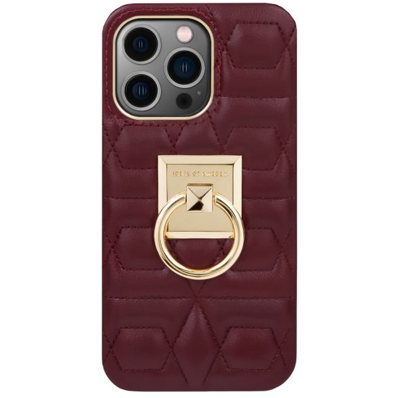 IDEAL OF SWEDEN Θήκη Apple iPhone 13 Pro - Ideal Of Sweden Statement Case - Quilted Ruby