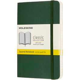 Σημειωματάριο Moleskine Καρέ Pocket Πράσινο (1 Τεμάχιο)