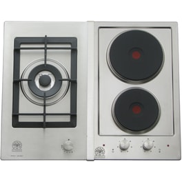 LA GERMANIA P63 1CE LAG X (GPL) 61.5 cm Inox Εστία Μεικτή Υγραερίου Αυτόνομη