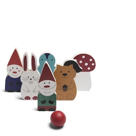 Bs Toys Εκπαιδευτικό Ξύλινο Παιχνίδι Bowling Φίλοι Του Δάσους Ga355 image 0