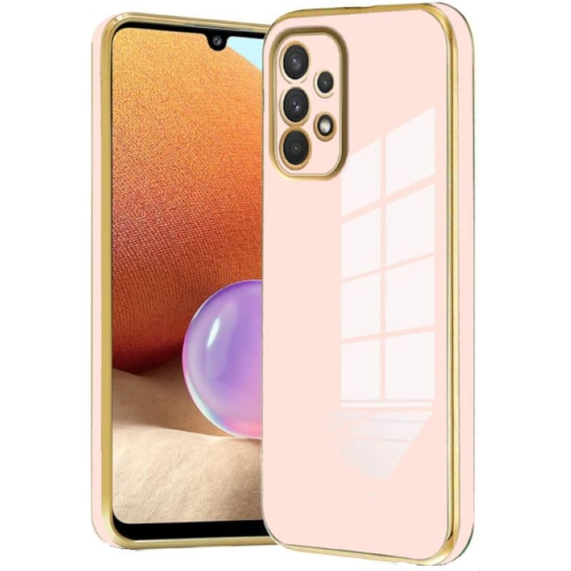 BODYCELL Θήκη Samsung Galaxy A72 - Bodycell Gold Plated - Pink