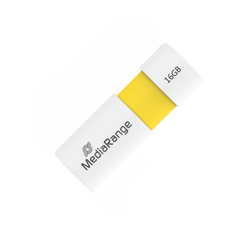 MEDIARANGE MediaRange 16GB USB 2.0 Stick Λευκό