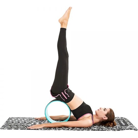 Yoga Wheel InSPORTline INS-17890 32 cm - Γαλάζιο/ Μαύρο image 9