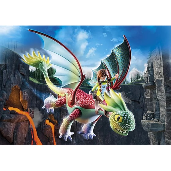 PLAYMOBIL® DreamWorks Dragons: The Nine Realms - Feathers και Alex (71083) image 2