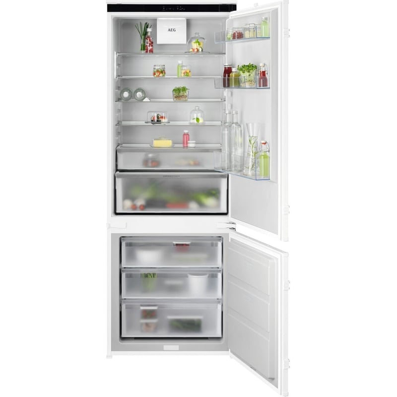 AEG NSC8T751DS No Frost 375 Lt Εντοιχιζόμενος Ψυγειοκαταψύκτης