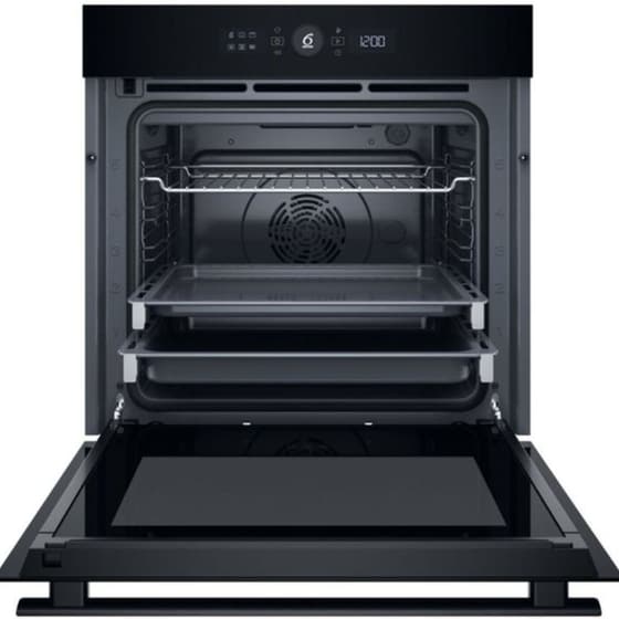 WHIRLPOOL WOI4S8PM2SBA & WBS2560NE 73 Lt Μαύρο Εντοιχιζόμενος Σετ Φούρνος και Εστία image 3