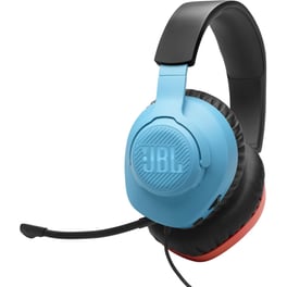 JBL Quantum 100N Gaming Ενσύρματα Ακουστικά 3.5mm - Μπλε/Κόκκινο
