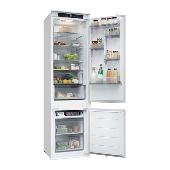 CANDY CNBQT3519EW 284 Lt Εντοιχιζόμενος Ψυγειοκαταψύκτης image 3