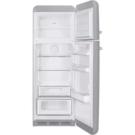 SMEG FAB30RSV6 294 Lt Ασημί Δίπορτο Ψυγείο image 2