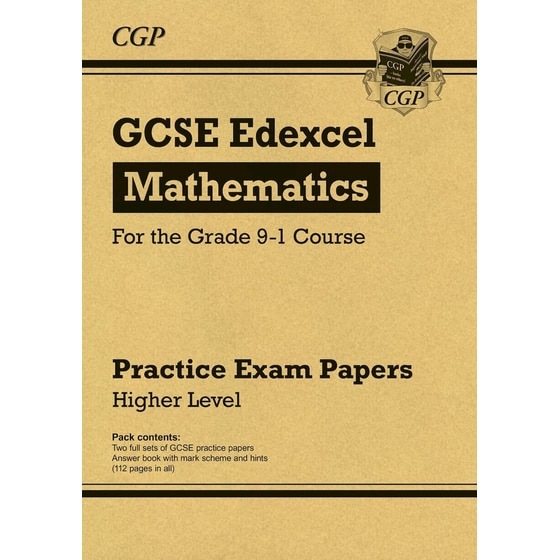 GCSE Maths Edexcel Practice Papers: Higher image 0