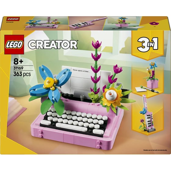 LEGO® Creator 3σε1 Γραφομηχανή με Λουλούδια (31169) image 0