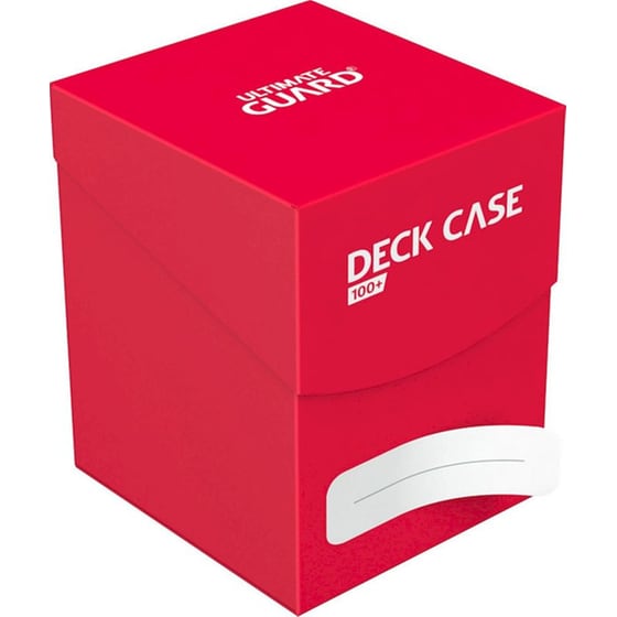 Ultimate Guard Deck Case 100+ Standard Size Red image 1