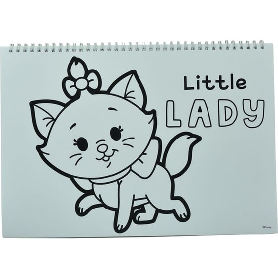 Μπλοκ Ζωγραφικής Gim 23x33 με Αυτοκόλλητα Disney Animal 40 Φύλλων image 4