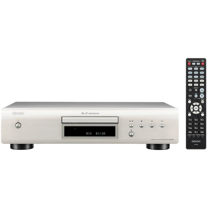 DENON Denon DCD-600NE Hi-Fi CD Player - Ασημί