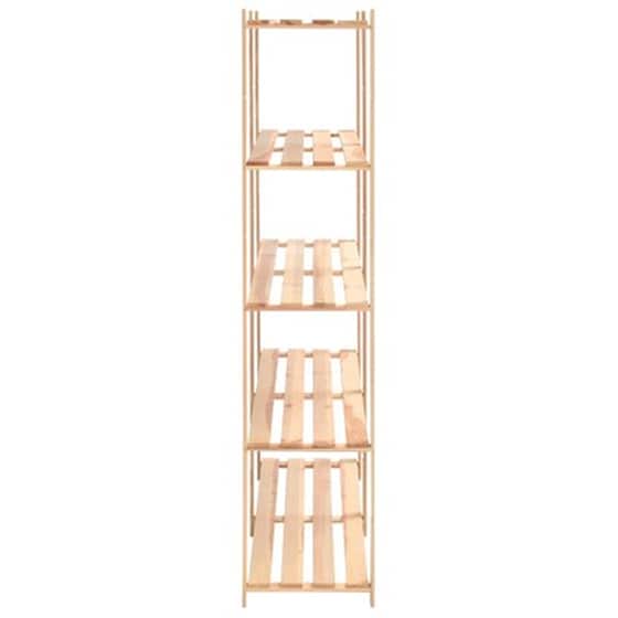 Vidaxl Ραφιέρες 5 Επιπέδων 10τεμ 500 Κ 170x38x170 Εκ Μασίφ Ξύλο Πεύκου image 5
