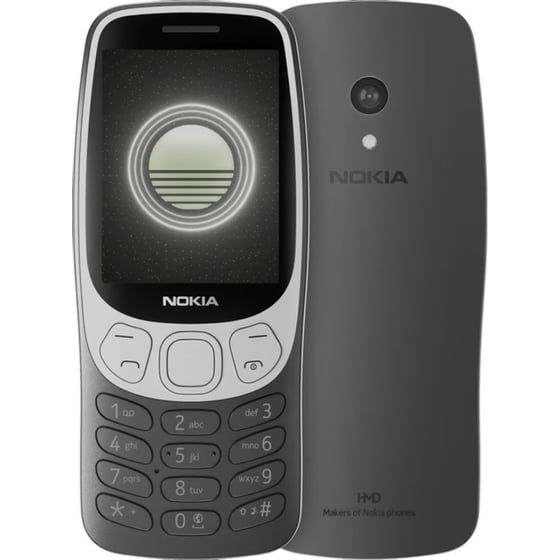 Nokia 3210 4G (2024) Dual Sim - Grunge Black image 0