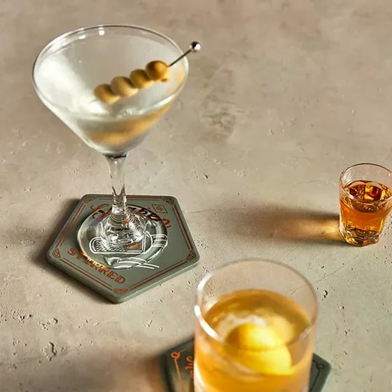 Σουπλά&nbsp;Gentlemen's Hardware Ceramic&nbsp;Cocktail&nbsp;(4 Τεμάχια) image 5